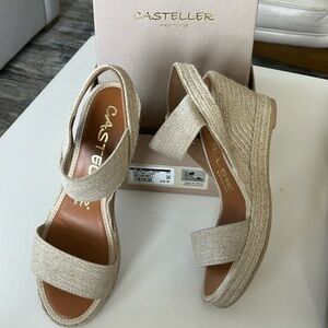 Casteller linen wedges